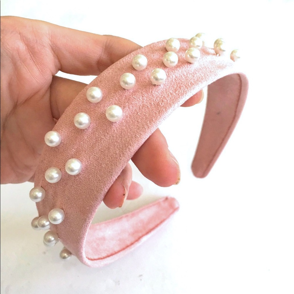 Retro Pearl Hairband NWT - Picture 2 of 3